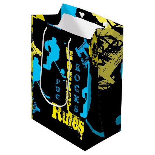 HOCKEY MEDIUM CADEAUZAKJE (Voorkant Gekanteld)