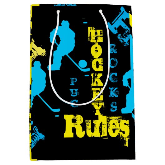 HOCKEY MEDIUM CADEAUZAKJE (Voorkant)