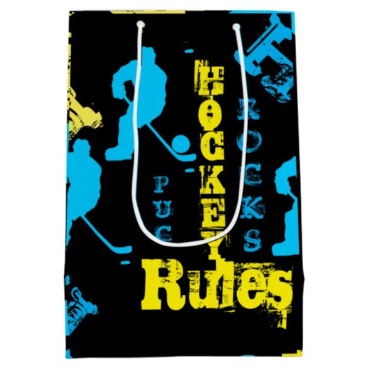 HOCKEY MEDIUM CADEAUZAKJE (Achterkant)