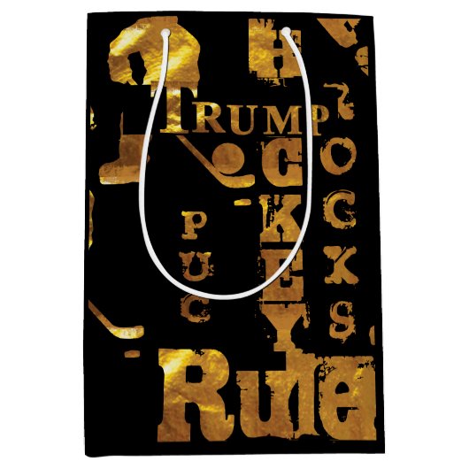 Hockey Medium Cadeauzakje (Voorkant)