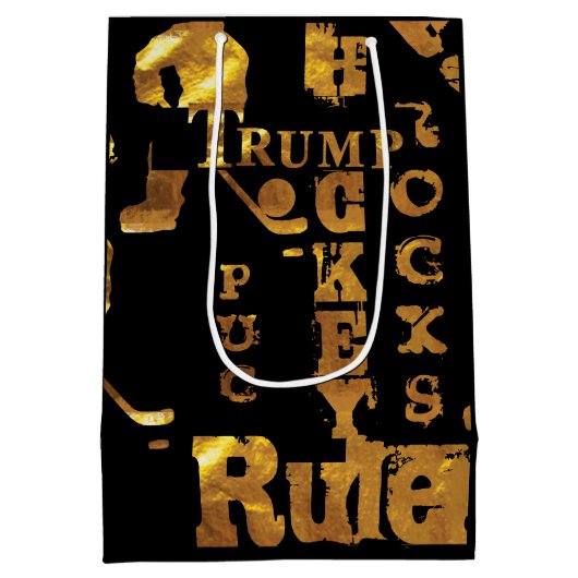 Hockey Medium Cadeauzakje (Achterkant)