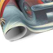  hockey meisje cadeaupapier (Rol Hoek)