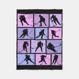 Hockey Meisjes IJshockey Vrouwen Jeugd Kinderen Fleece Deken