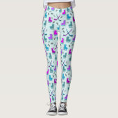 Hockey Memphis stijl Leggings (Voorkant)