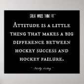 Hockey met Attitude 005 Poster (Voorkant)