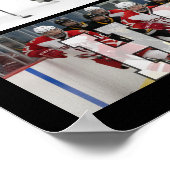 Hockey Middelbare School Afsluitend Jaar 13 Foto C Poster (Hoek)