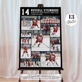 Hockey Middelbare School Eindexamen 13 Foto Collag