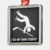 Hockey Mijn eigen stunts Metalen Ornament (Links)