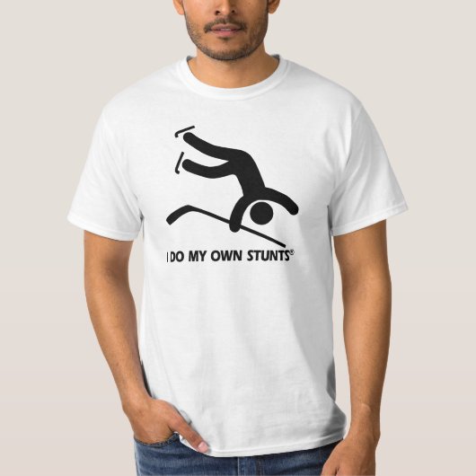 Hockey Mijn eigen stunts T-shirt (Voorkant)