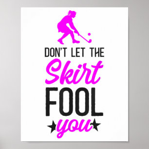 Hockey Misleid Je Niet Door De Rok _2 Poster