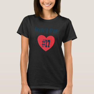 Hockey Moeder 17 Hart T-shirt