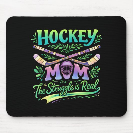 Hockey Moeder De Strijd Is Echte Teamgeest Ouder Muismat (Voorkant)
