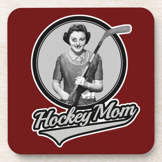 Hockey Moeder Drankjes Onderzetter (Voorkant)