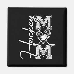 Hockey Moeder Game Day IJshockey Moeder Moeder Magneet