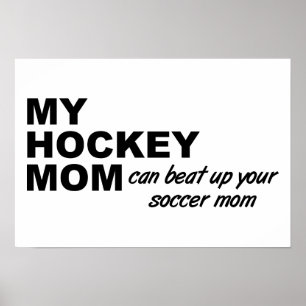 Hockey Moeder Grappige Poster