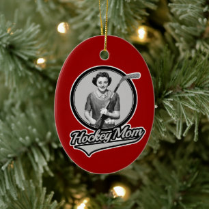 Hockey Moeder Keramische Versiering Keramisch Ornament