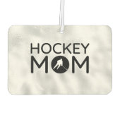 Hockey Moeder Luchtverfrisser cirkel zilver (Achterkant)