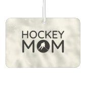 Hockey Moeder Luchtverfrisser cirkel zilver (Voorkant)