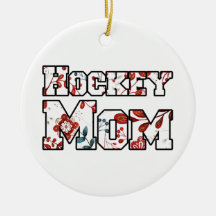Hockey Moeder Rood Blauw Bloemen