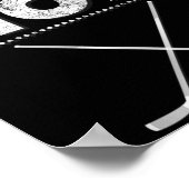 Hockey Moeder Shirt Voor Moederdag Poster (Hoek)