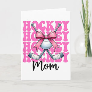 Hockey Moeder Street Hockey Moeder Mama Moederdag  Kaart