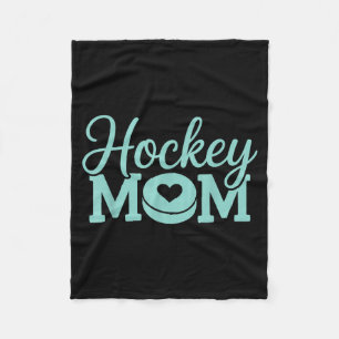 Hockey Moeder Vrouwen IJshockey Speler IJshockey 1 Fleece Deken