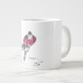 Hockey-Mok Grote Koffiekop (Voorkant rechts)