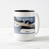 Hockey-Mok Tweekleurige Koffiemok (Voorkant rechts)