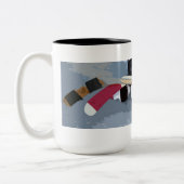 Hockey-Mok Tweekleurige Koffiemok (Links)