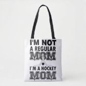 HOCKEY MOM canvas tas purse (Voorkant)