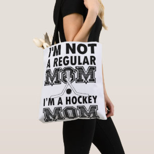 HOCKEY MOM canvas tas purse