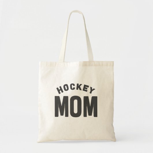 Hockey Mom Digitale Kunst Ontwerp Tote Bag (Voorkant)