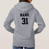 Hockey MOM  HOODIE (Achterkant)