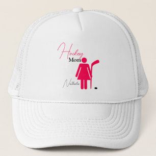 Hockey Mom Hot Pink Trucker Pet