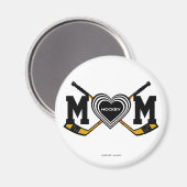 HOCKEY MOM MAGNEET (Voorkant / Achterkant)