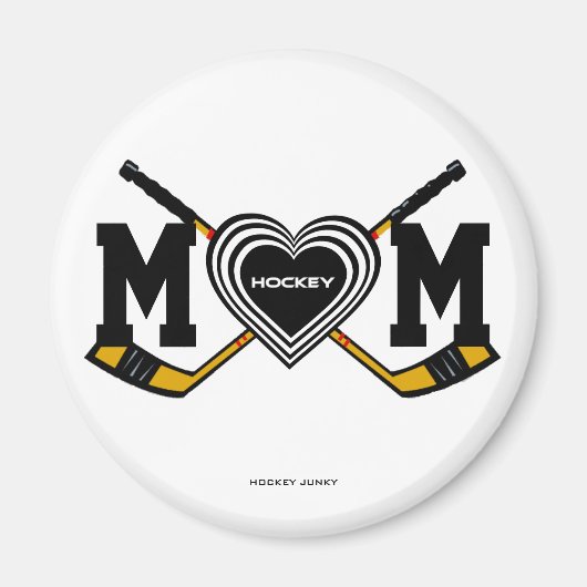 HOCKEY MOM MAGNEET (Voorkant)
