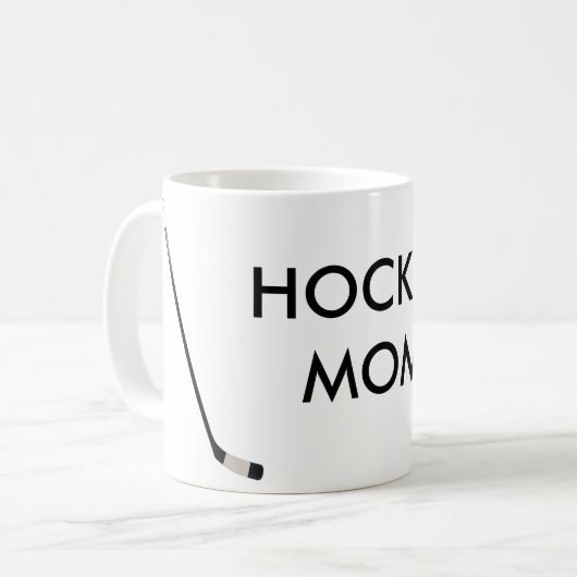HOCKEY MOM mok (Voorkant links)