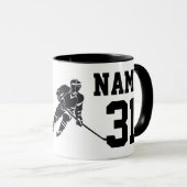 Hockey MOM Personalized MUG Mok (Voorkant rechts)