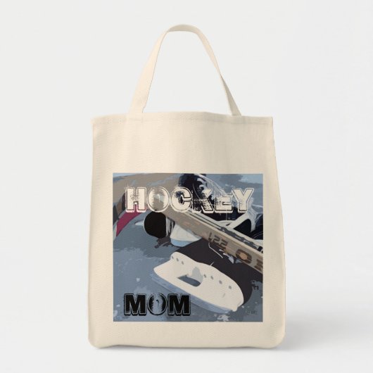Hockey MOMS Canvas tas (Voorkant)