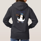 Hockey Moms en pinguïns Hoodie (Achterkant)