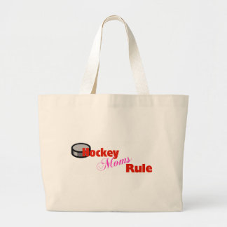 Hockey Moms Rule Canvas tas