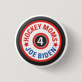 Hockey Moms voor Biden Button