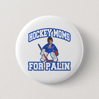 Hockey Moms voor Palin Ronde Button 5,7 Cm