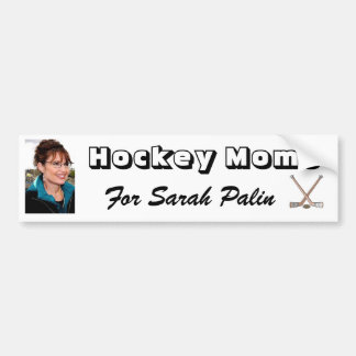 Hockey Moms voor Sarah Palin! Bumpersticker