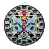 Hockey Multi-Target 20 Shots Dartboard Dartbord (Voorkant)