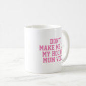 Hockey mum CadeauMok | Funny Quote Slogan Coach Koffiemok (Voorkant rechts)