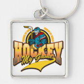 Hockey My Game Sleutelhanger (Voorkant)