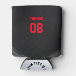 Hockey naam en nummer gepersonaliseerde Koelbox Blikjeskoeler
