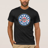 Hockey Nacht in Canada Fine Jersey T-shirt (Voorkant)