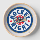 Hockey Nacht in Canada Klok (Voorkant)
